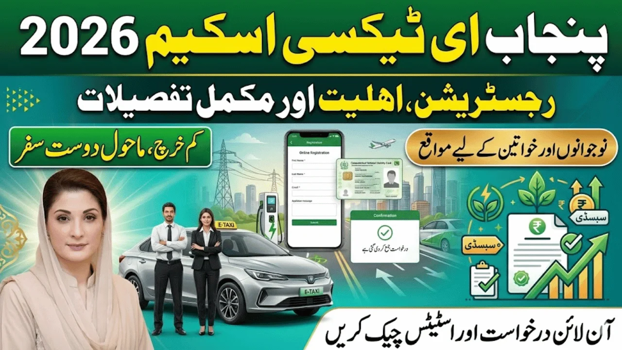 Punjab E-Taxi Scheme 2026